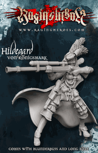 Hildegard von Königsmark - Raging Heroes