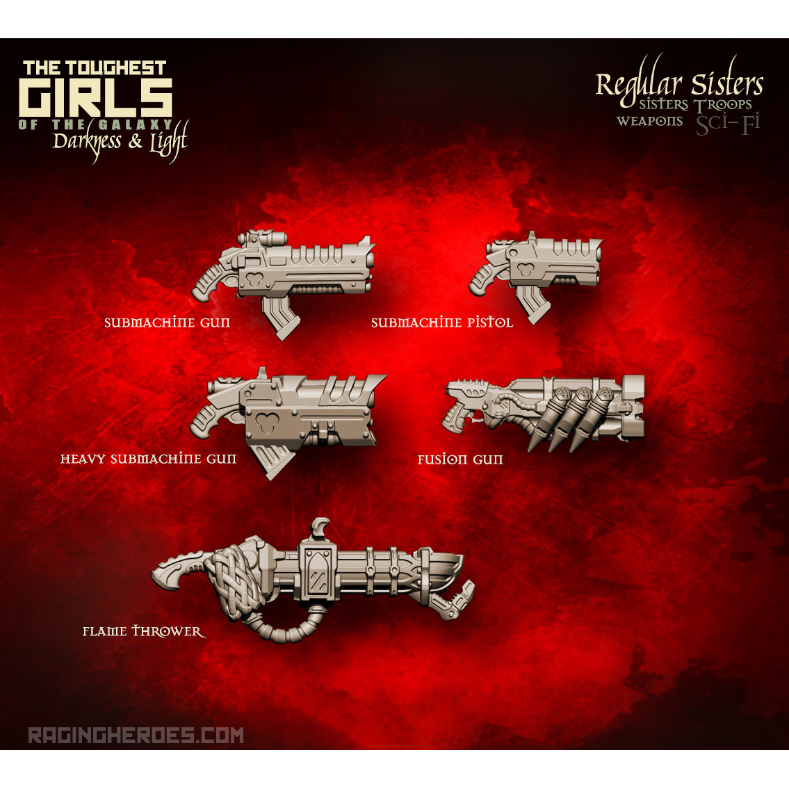 Vanquishers All-Stars - All 10 (SoEM - SF) - Raging Heroes