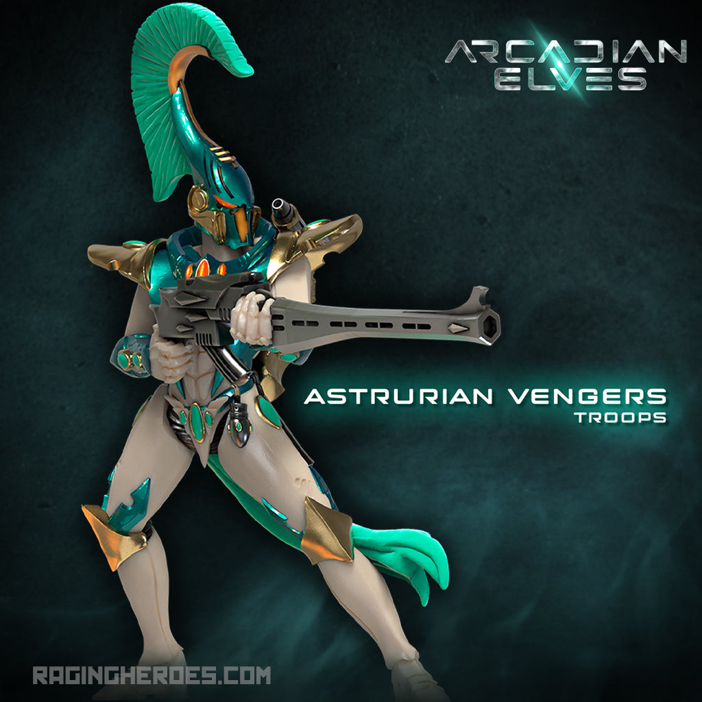 Astrurian Vengers, Troops (AE - SF) - Raging Heroes