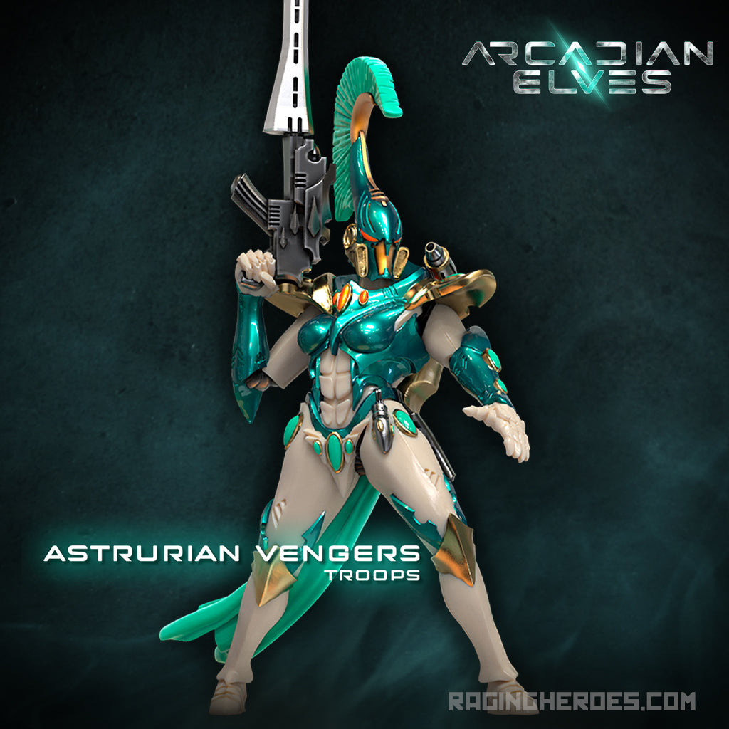Astrurian Vengers, Troops (AE - SF) - Raging Heroes