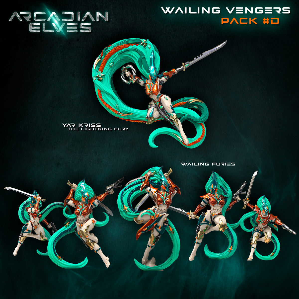 Wailing Vengers Packs (AE - SF) - Raging Heroes