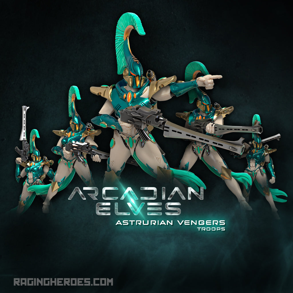 Astrurian Vengers, Troops (AE - SF)