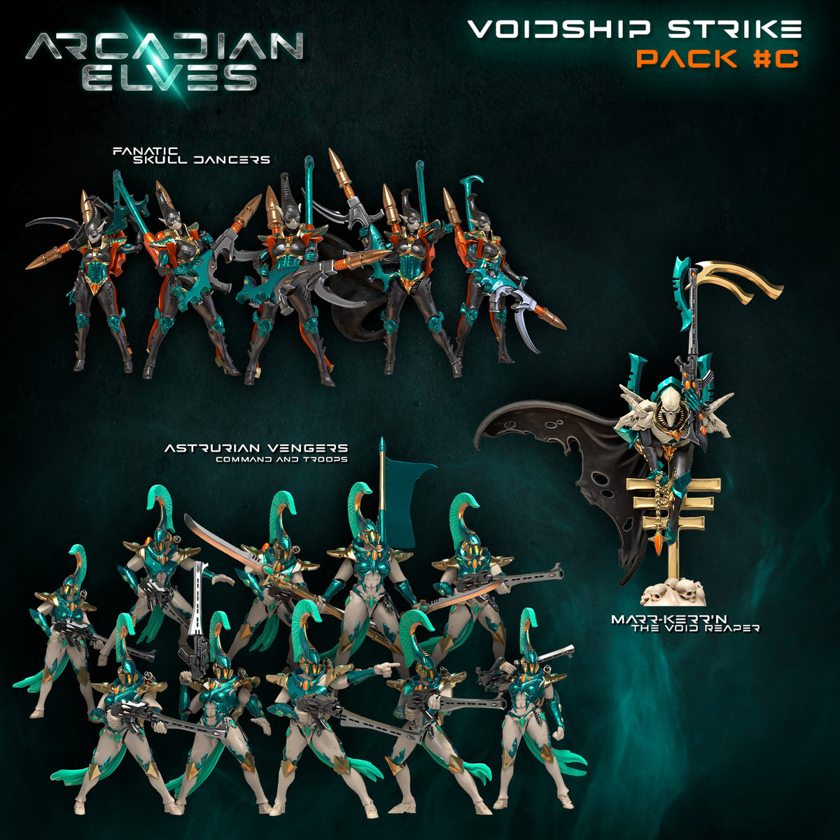 Voidship Strike Packs (AE - SF) - Raging Heroes