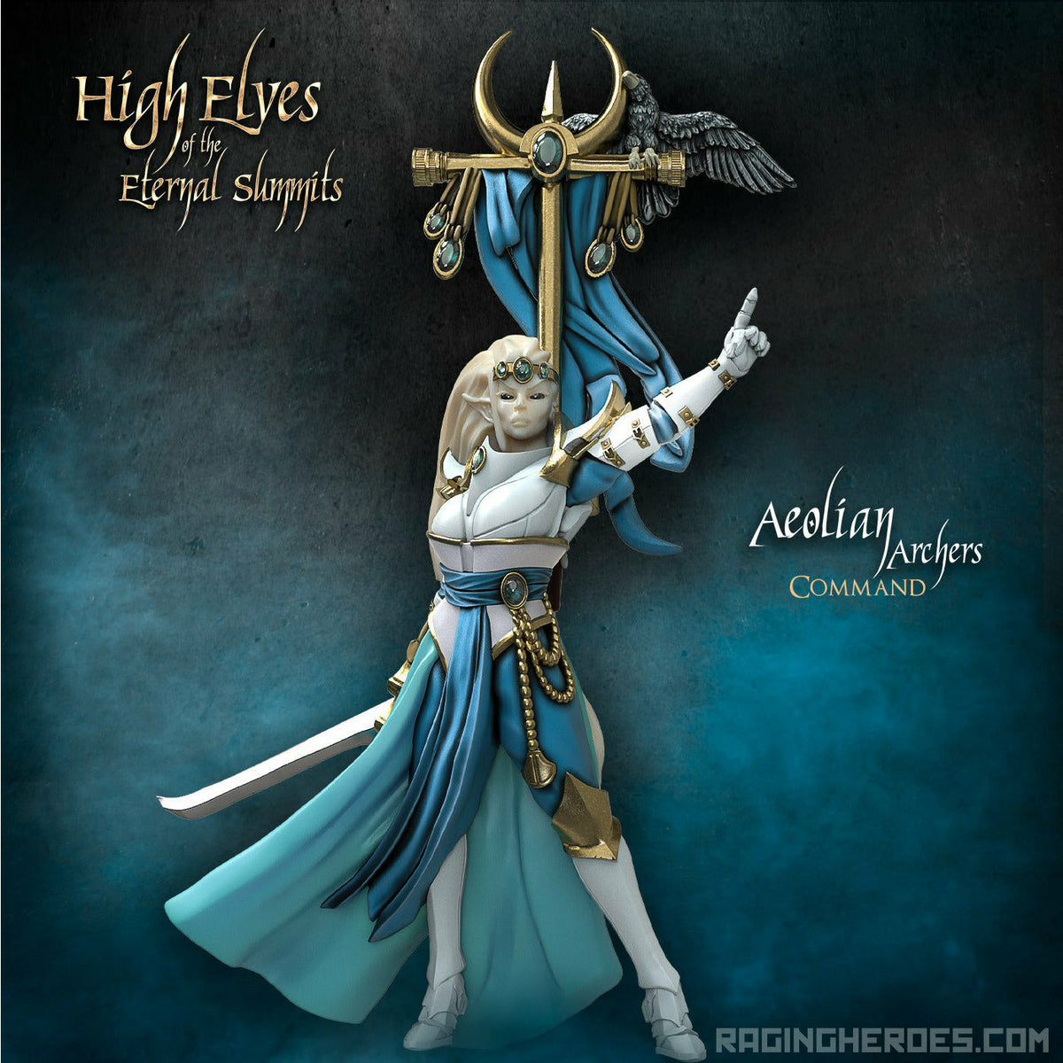 Aeolian Archers Command Group + Troops Pack (HE - F) - Raging Heroes