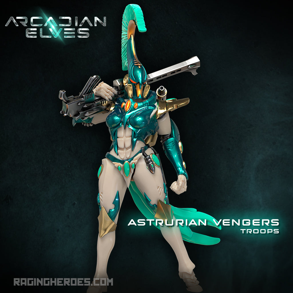 Astrurian Vengers, Troops (AE - SF) - Raging Heroes