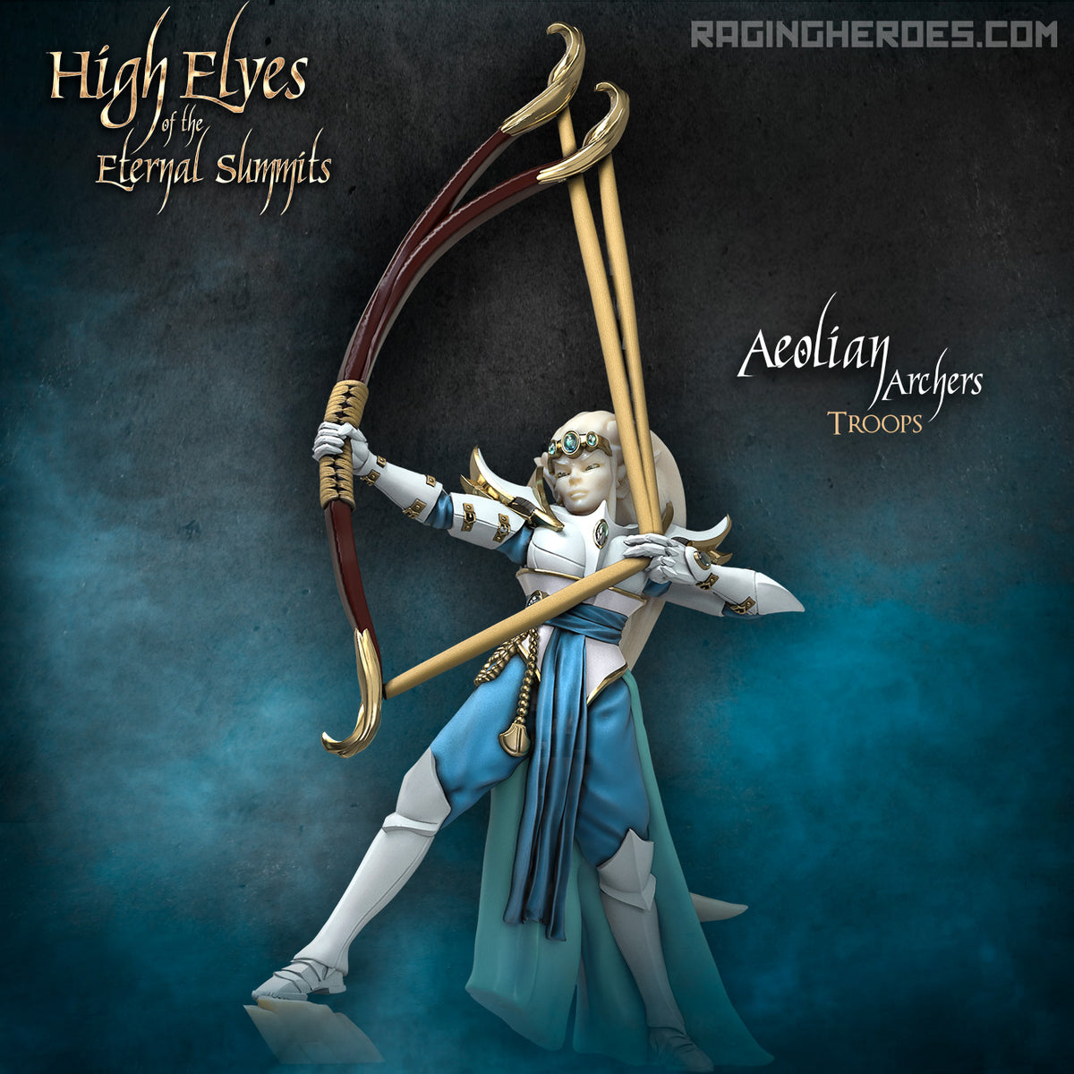 Valnaiir and the Aeolian Archers Pack (HE - F) - Raging Heroes