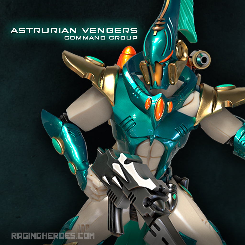Astrurian Vengers, Command Group (AE - SF) - Raging Heroes