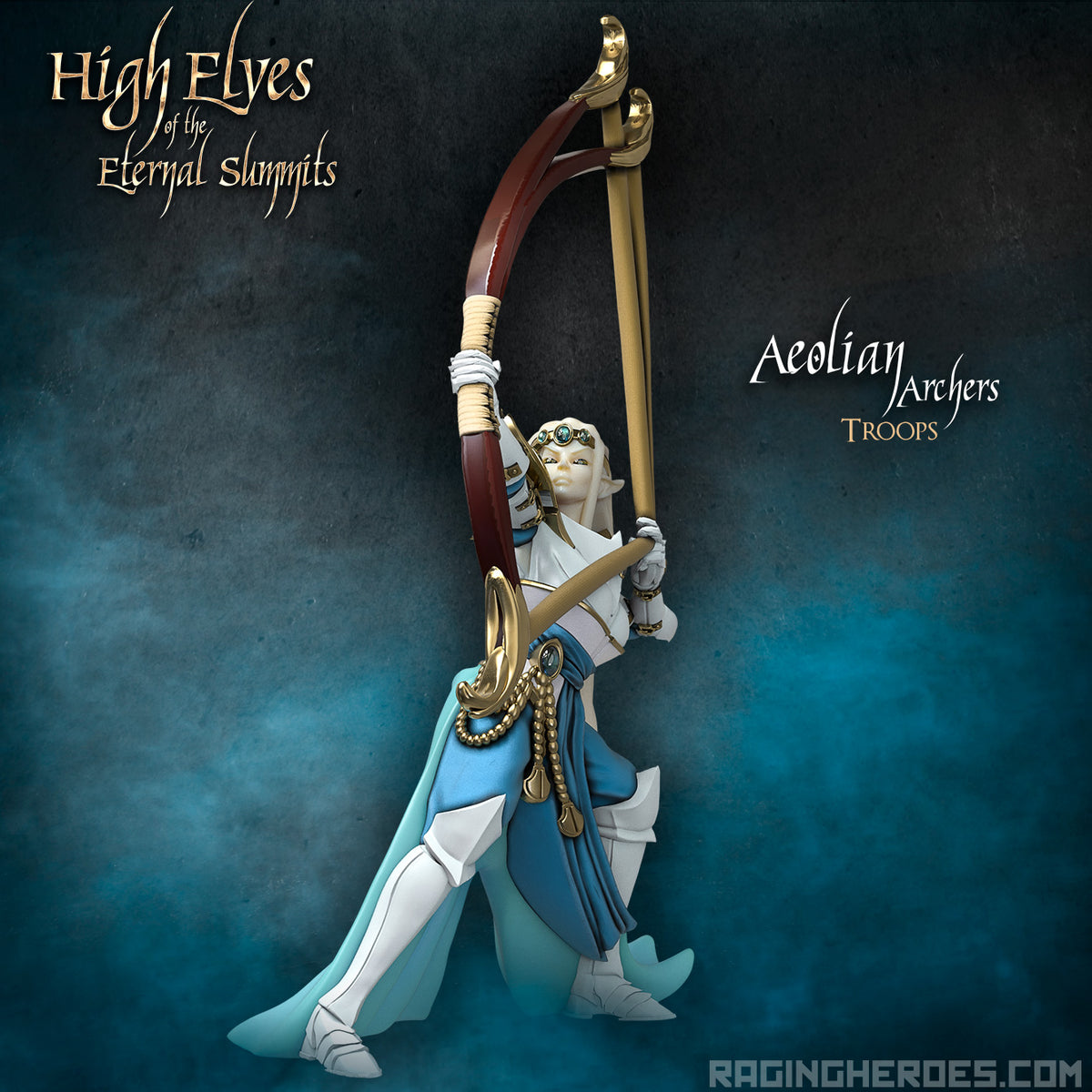 Valnaiir and the Aeolian Archers Pack (HE - F) - Raging Heroes