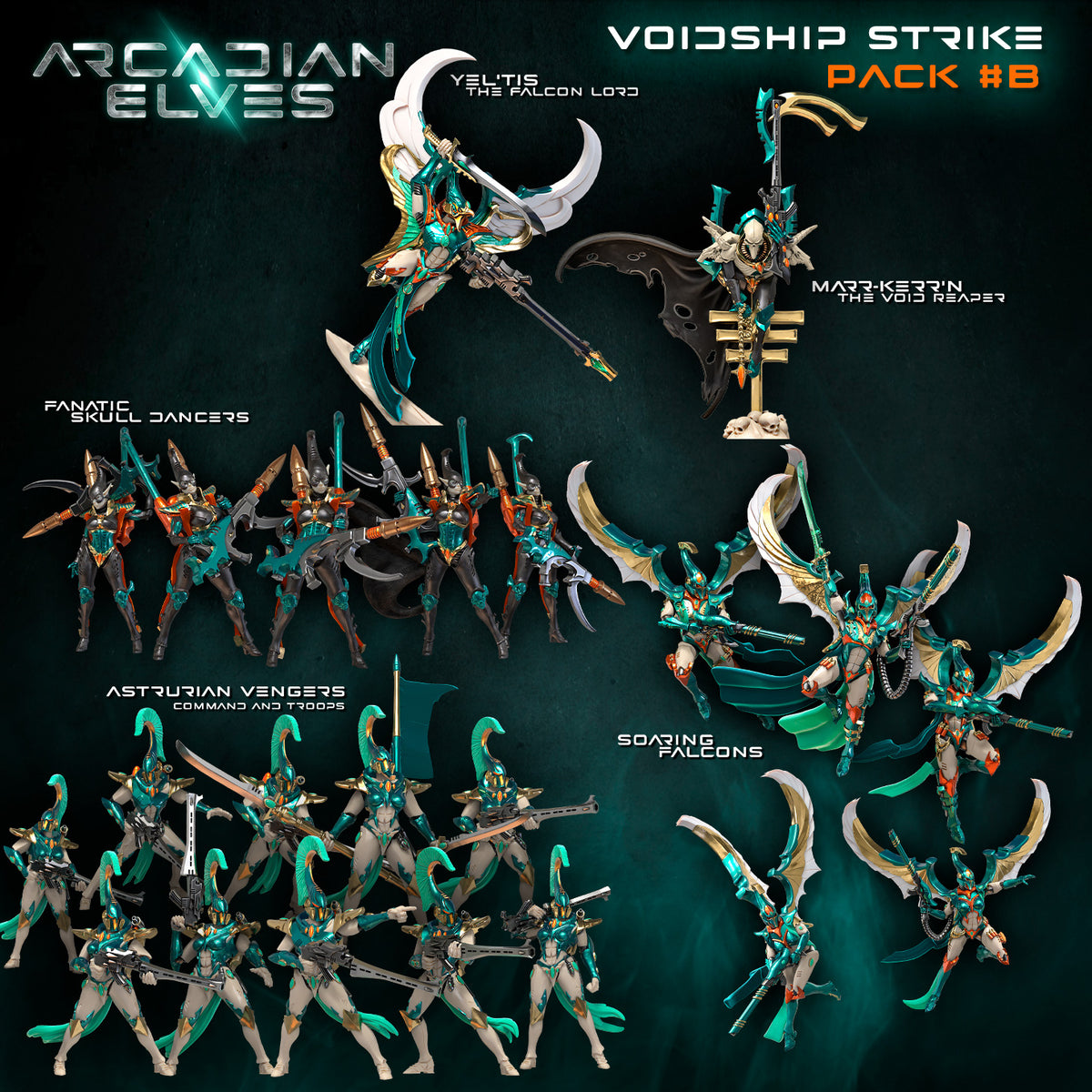 Voidship Strike Packs (AE - SF) - Raging Heroes