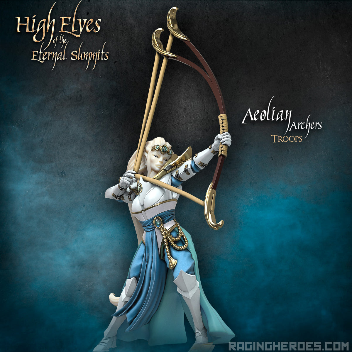 Aeolian Archers Command Group + Troops Pack (HE - F) - Raging Heroes