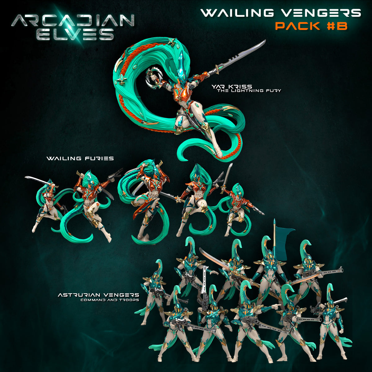 Wailing Vengers Packs (AE - SF) - Raging Heroes