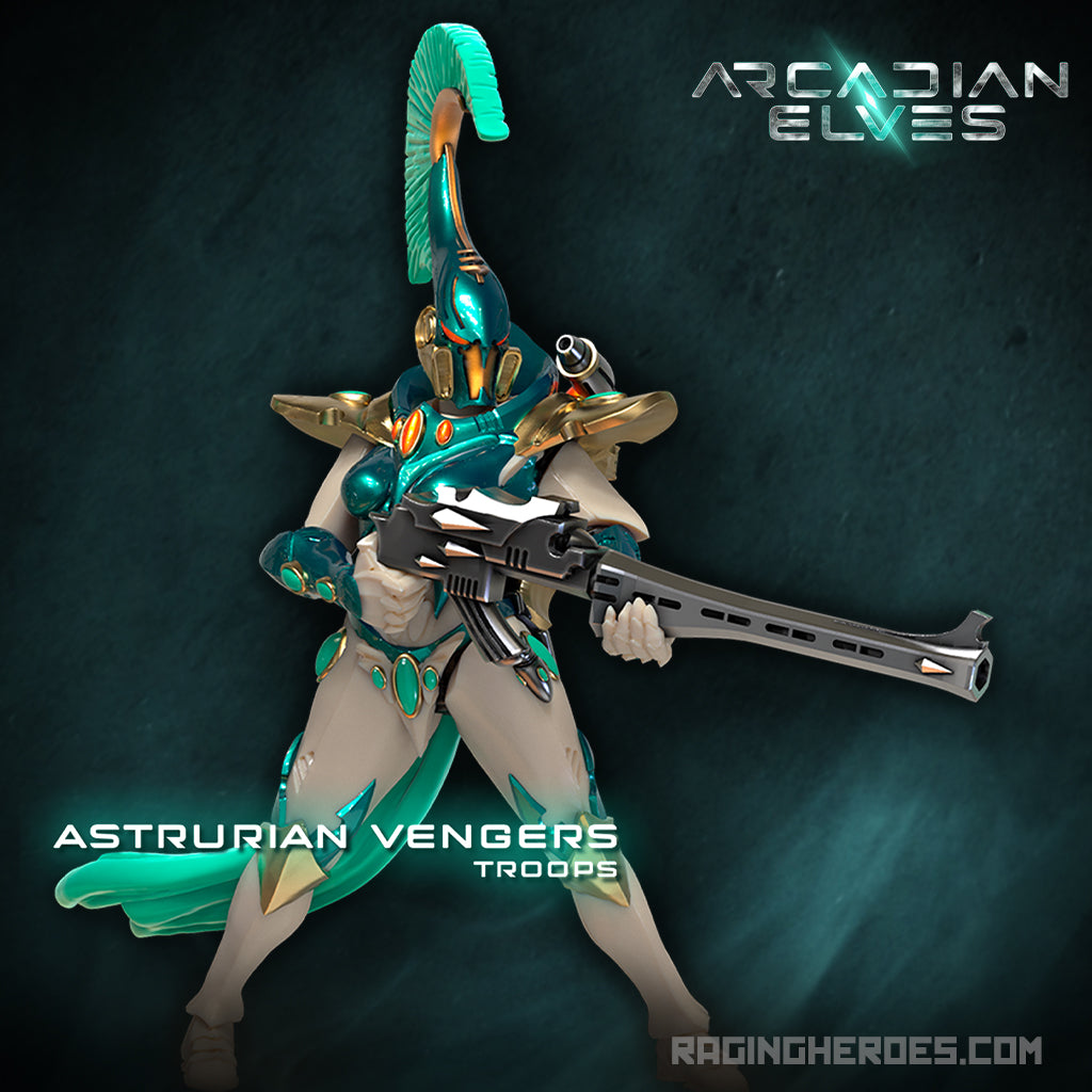 Astrurian Vengers, Troops (AE - SF) - Raging Heroes
