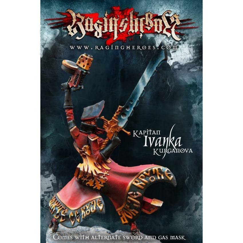 Kapitan Ivanka Kurganova (28mm) - Raging Heroes