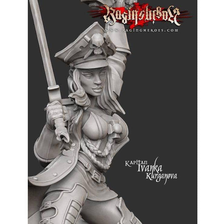 Kapitan Ivanka Kurganova (28mm) - Raging Heroes
