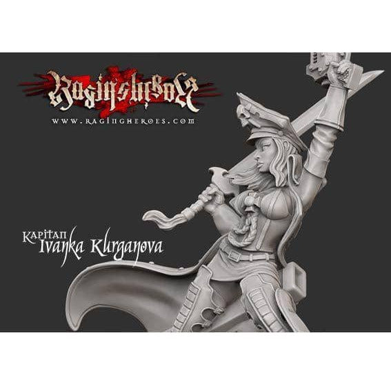 Kapitan Ivanka Kurganova (28mm) - Raging Heroes