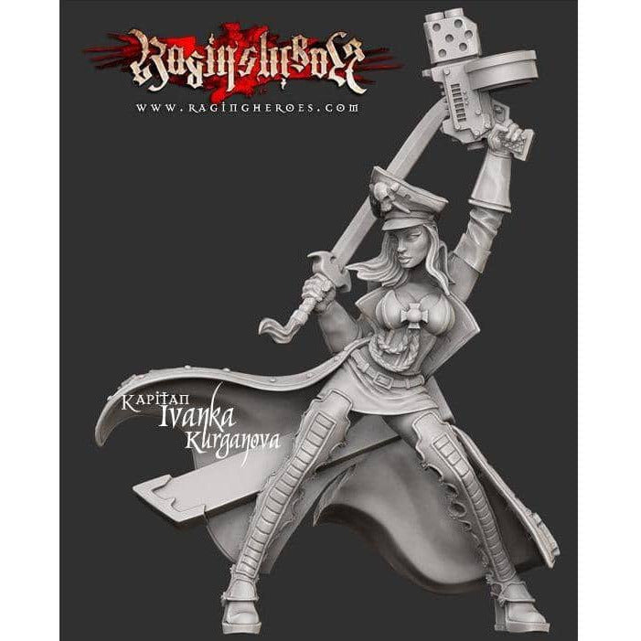 Kapitan Ivanka Kurganova (28mm) - Raging Heroes