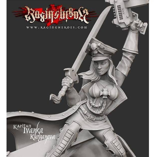 Kapitan Ivanka Kurganova (28mm) - Raging Heroes