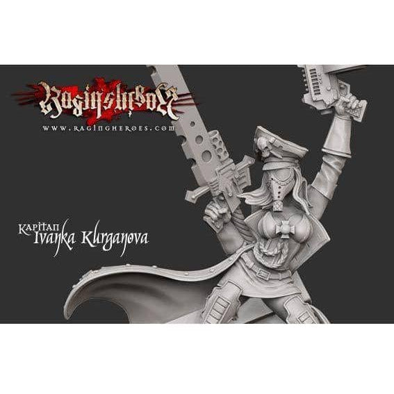 Kapitan Ivanka Kurganova (28mm) - Raging Heroes