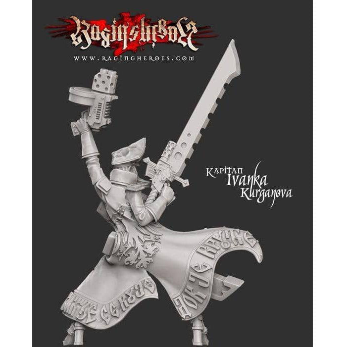 Kapitan Ivanka Kurganova (28mm) - Raging Heroes