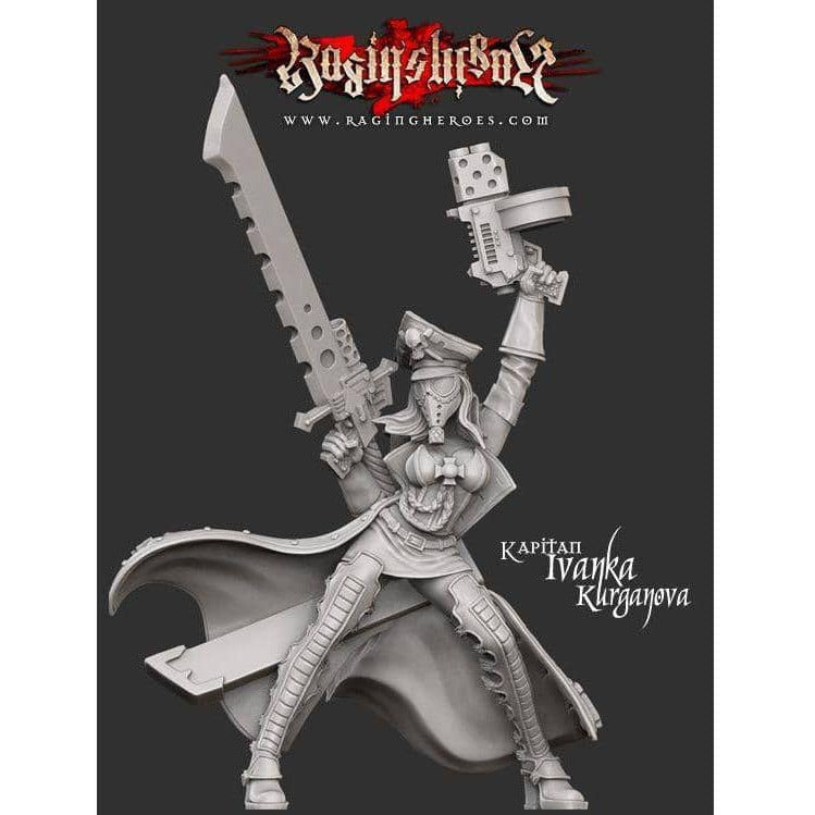 Kapitan Ivanka Kurganova (28mm) - Raging Heroes