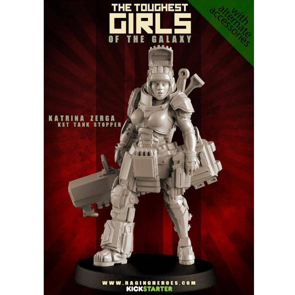 Katrina Zerga, Tank Stopper (KST) - Raging Heroes