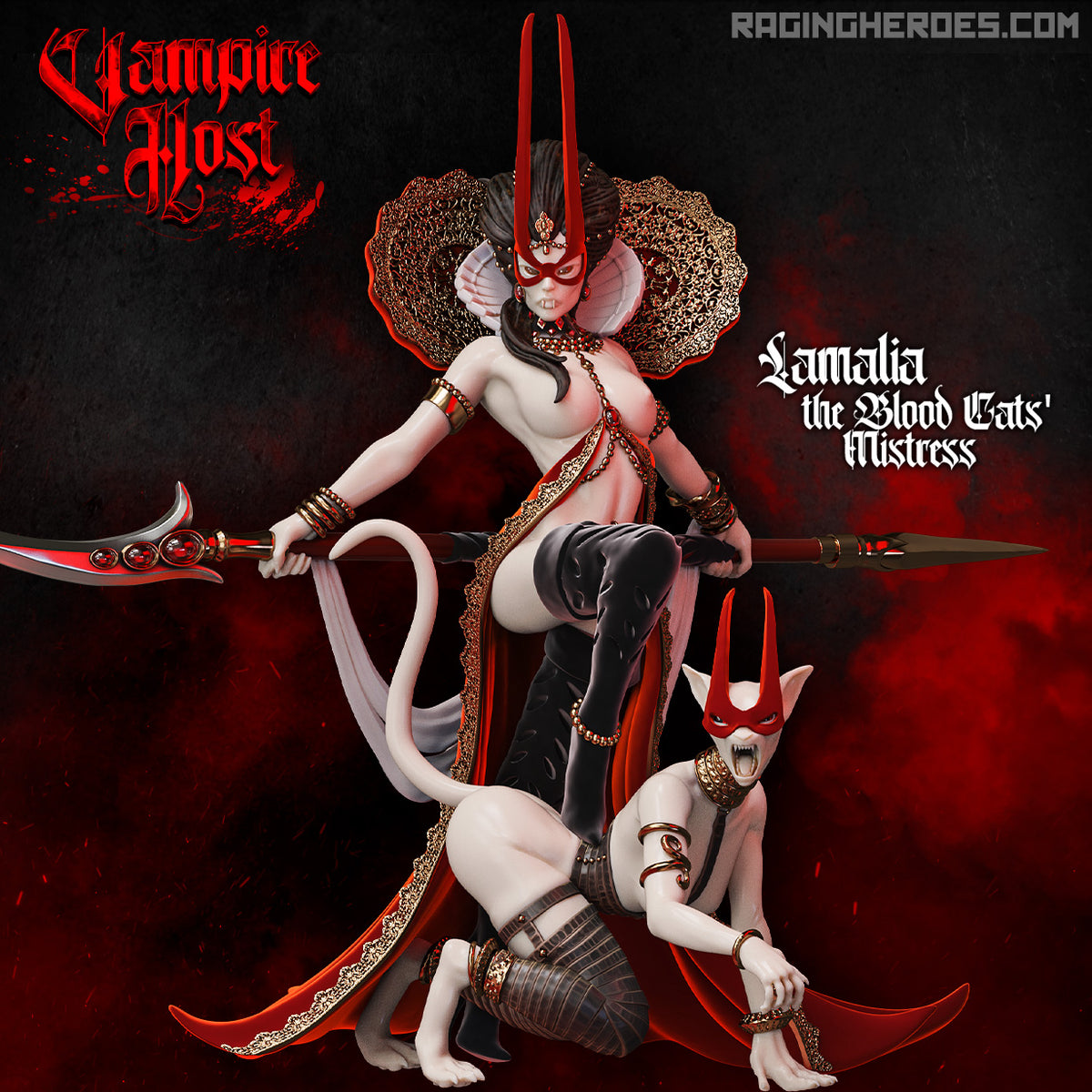 Lamalia, the Blood Cats&#39; Mistress (Vampires - F) - Raging Heroes