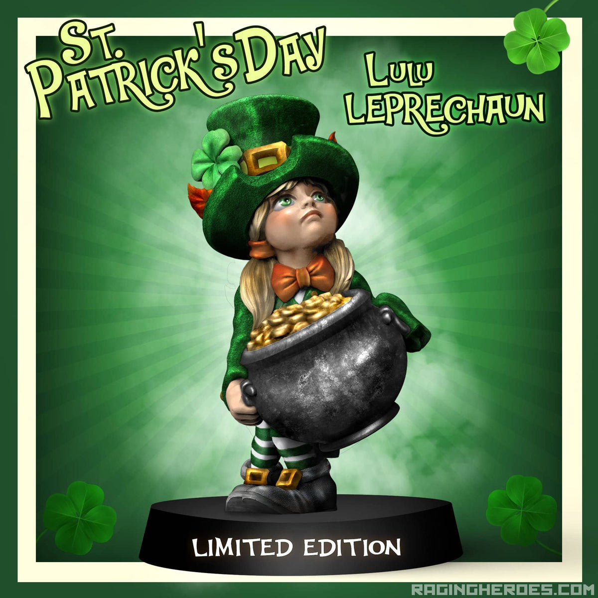 Green Wardens Pack - St. Patrick&#39;s Day (Sci-Fi) - Raging Heroes