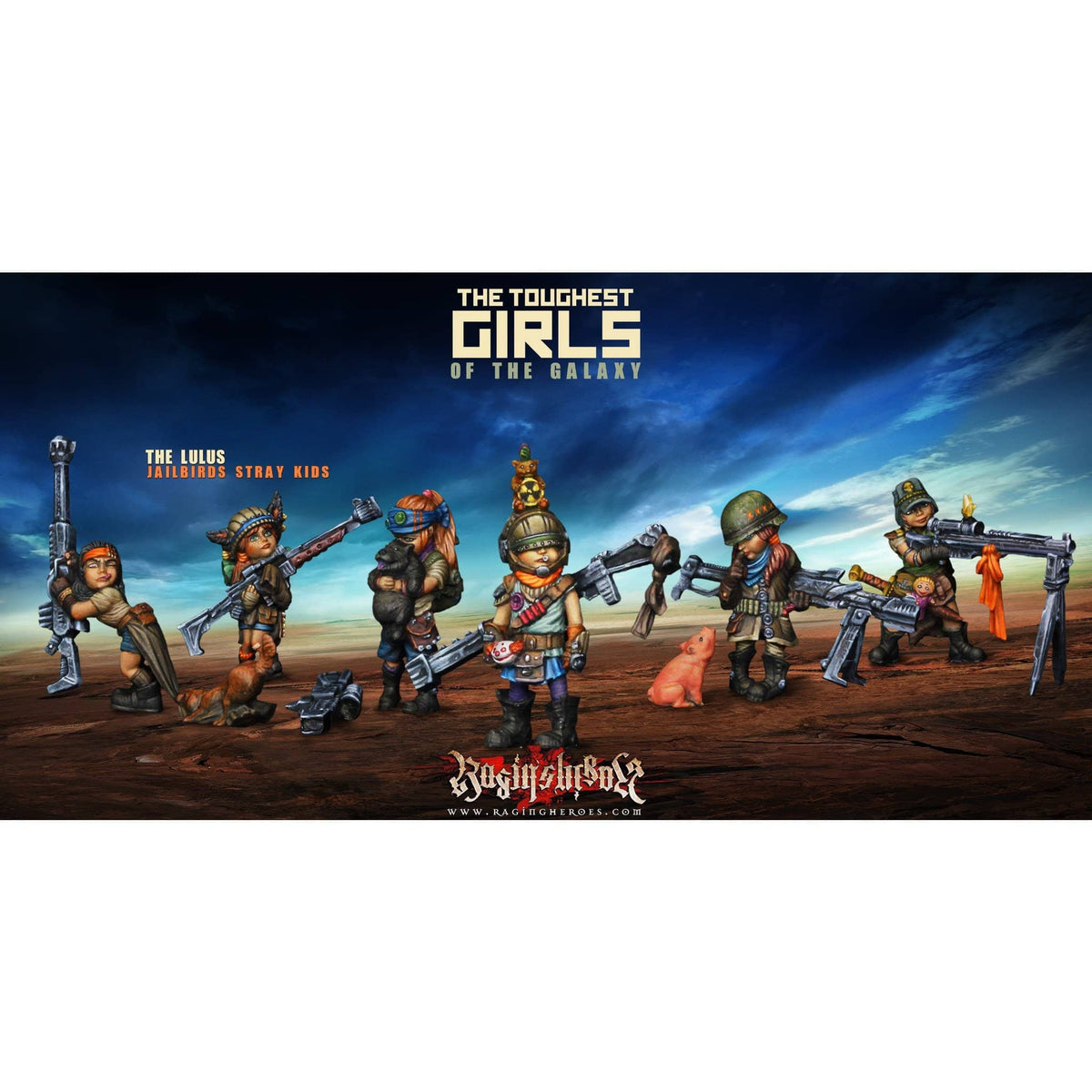 The Lulus, 6 Stray Kids (JB) - Raging Heroes