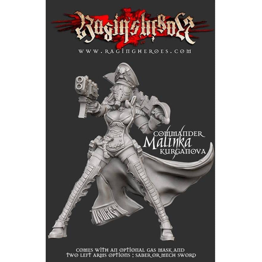 Kommander Malinka Kurganova - Raging Heroes