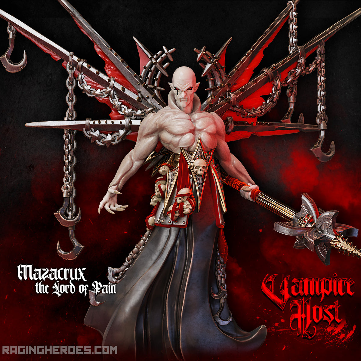 Mazacrux, the Lord of Pain (Vampires - F) - Raging Heroes
