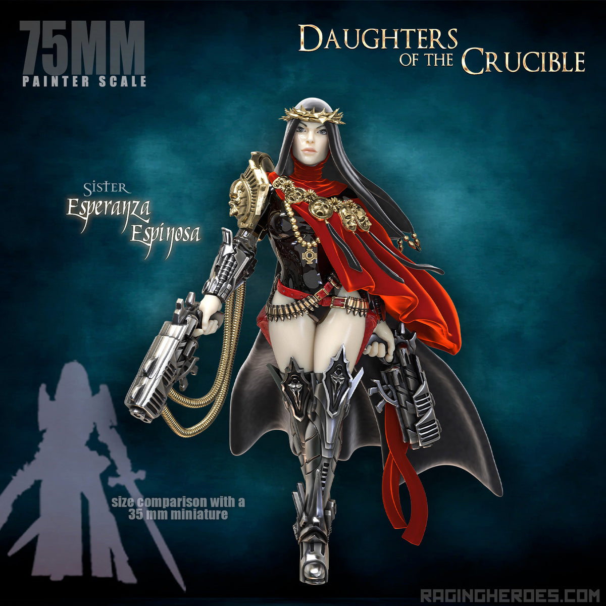 Esperanza Espinosa Tall 75mm (DoC - SF) - Raging Heroes