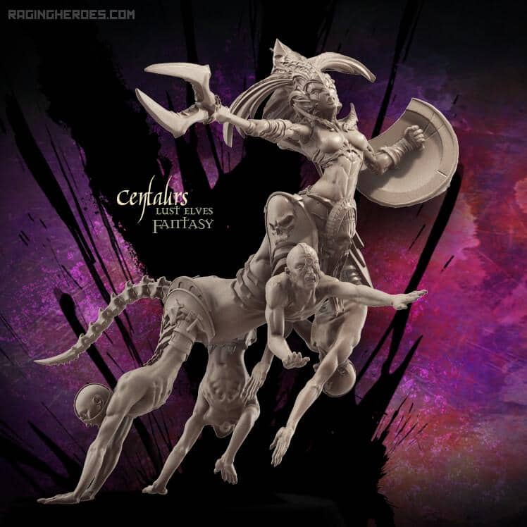 Centaurs Fantasy - Command Group (LE - FANTASY) - Raging Heroes