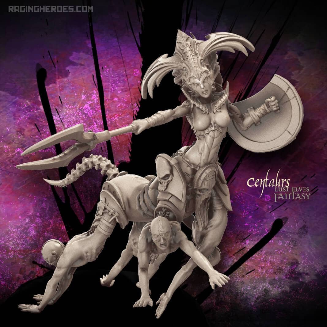 Centaurs Fantasy - Command Group (LE - FANTASY) - Raging Heroes