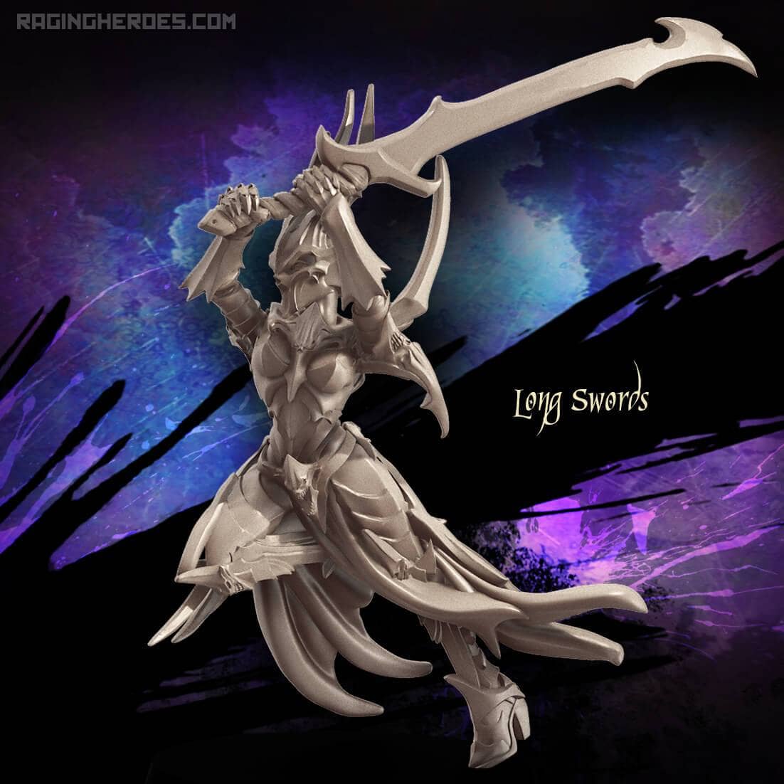 Long Swords PACK (DE - F) - Raging Heroes