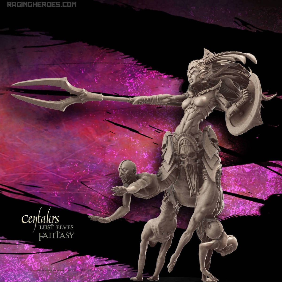 Centaurs Fantasy - Command Group (LE - FANTASY) - Raging Heroes