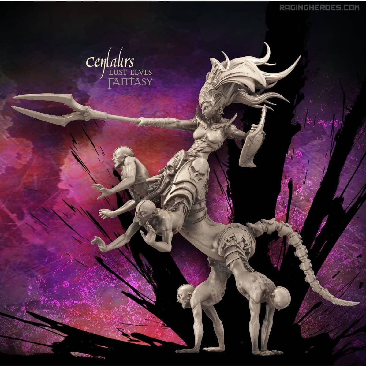 Centaurs Fantasy - Command Group (LE - FANTASY) - Raging Heroes