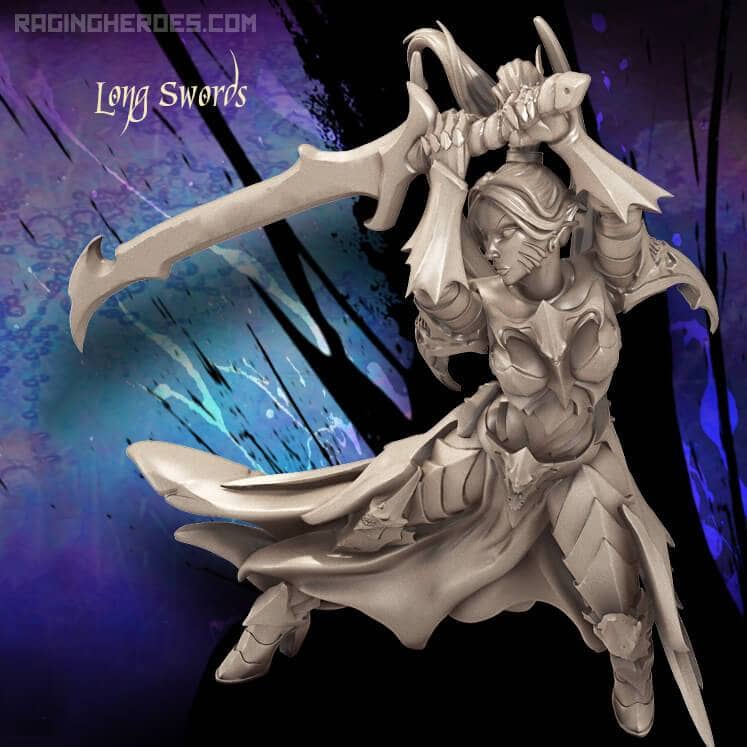 Long Swords PACK (DE - F) - Raging Heroes