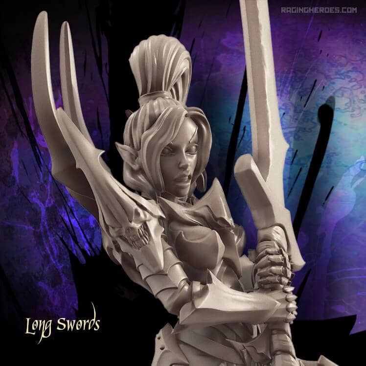 Long Swords PACK (DE - F) - Raging Heroes