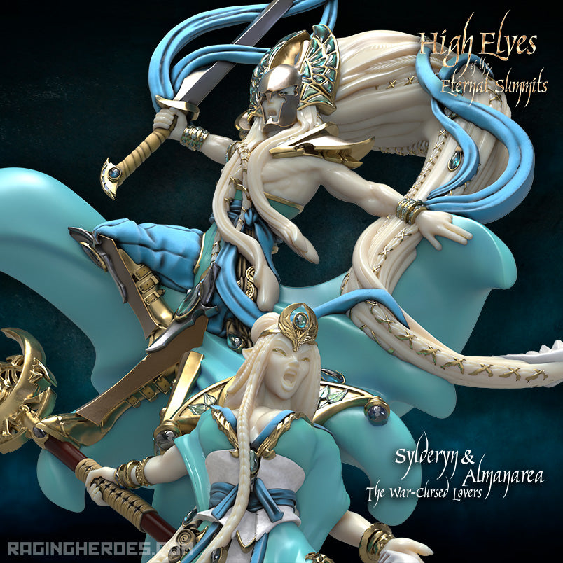 Sylderyn &amp; Almanarea, the War-Cursed Lovers (HE - F) - Raging Heroes