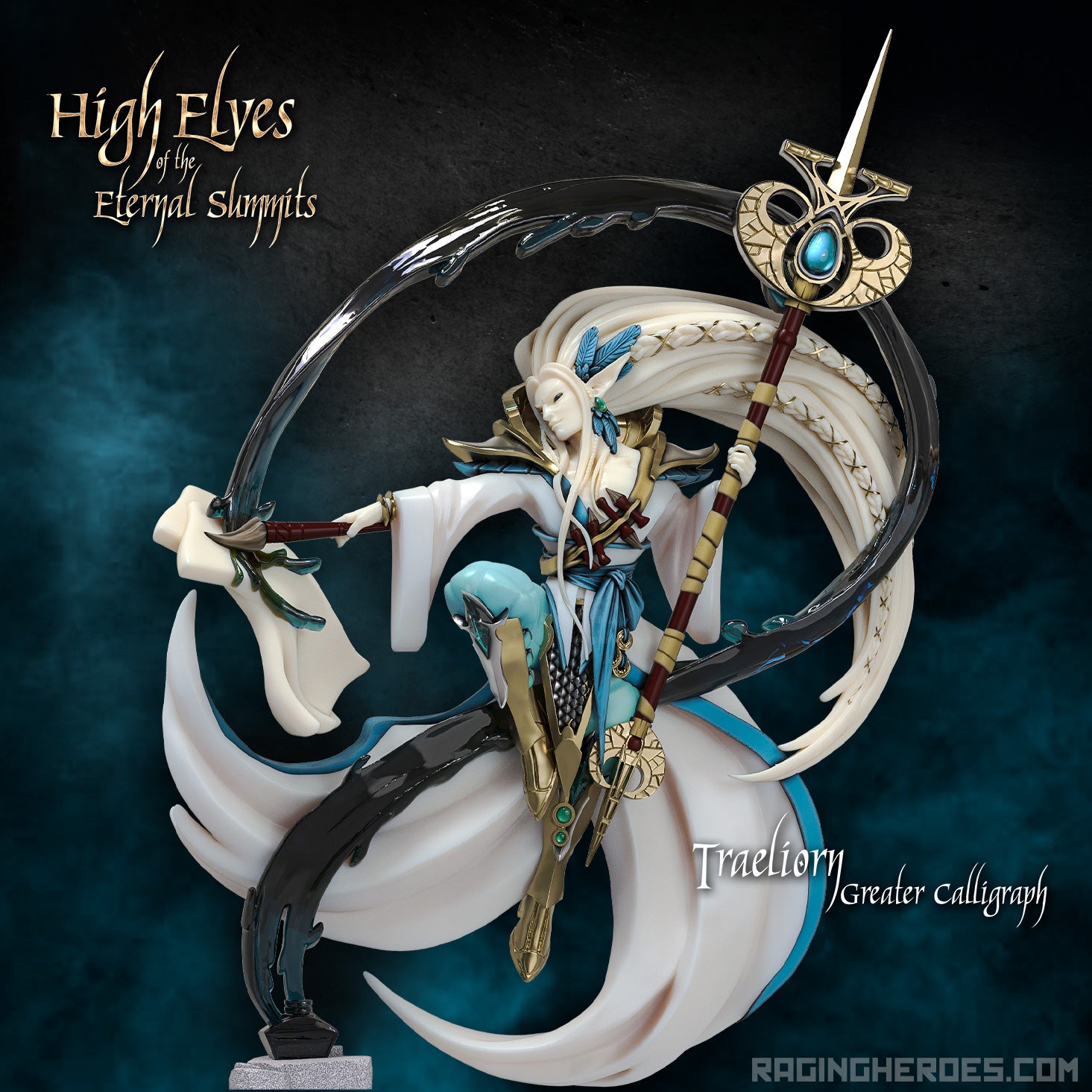 Traeliorn, większy kaligraf (he - f)