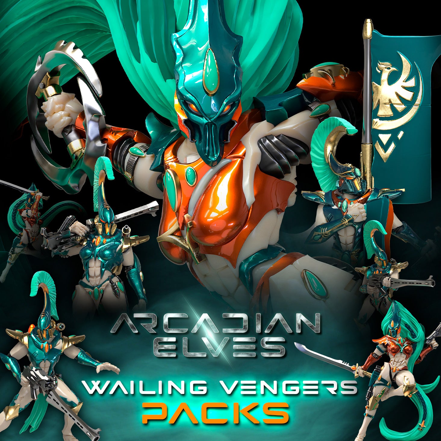 Wailing Vengers Packs (AE - SF)