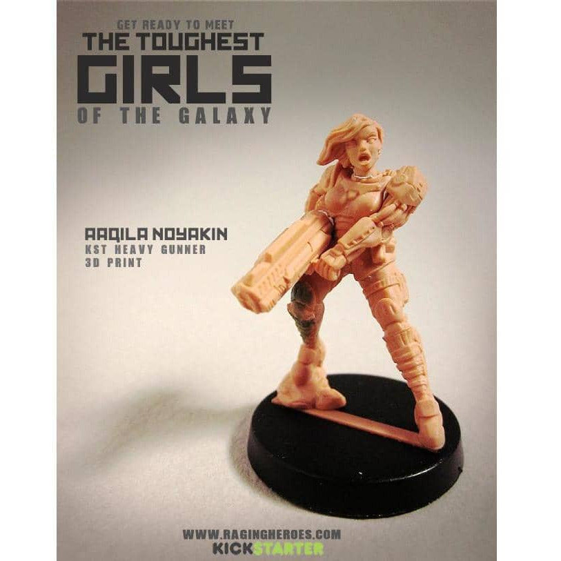 Aaqila Noyakin, Heavy Gunner (KST) - Raging Heroes