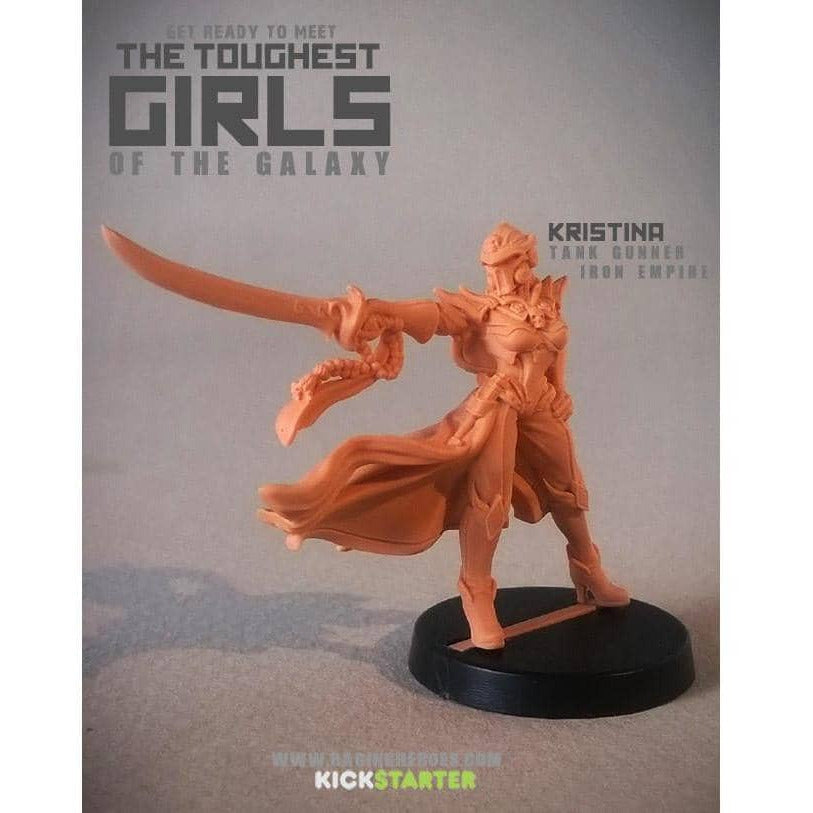 Kristina Karlstein, Armoured Division Officer (IE) - Raging Heroes